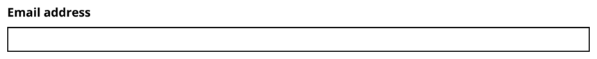 Email question type