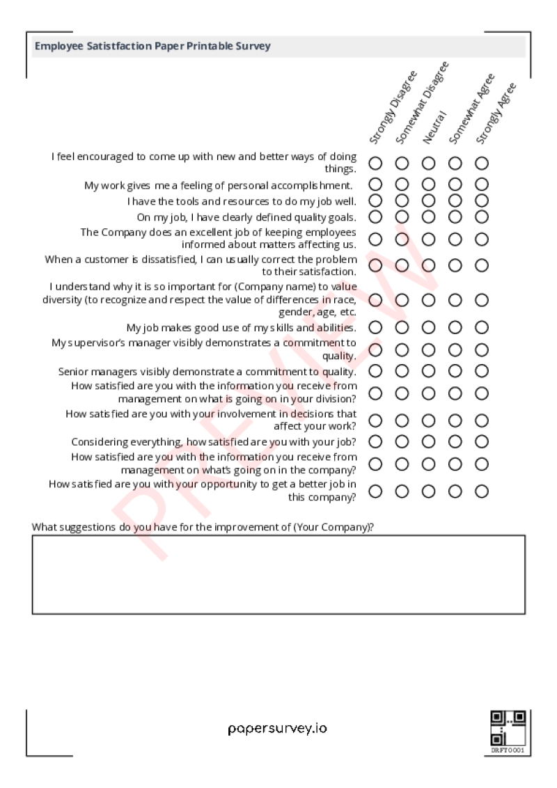 survey paper template word